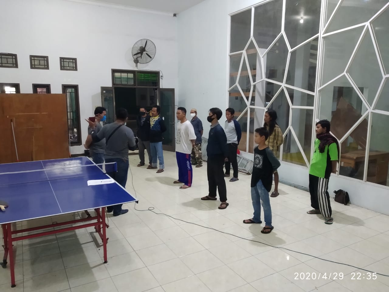 Apel siaga seluruh sie keamanan LPMK Keputih