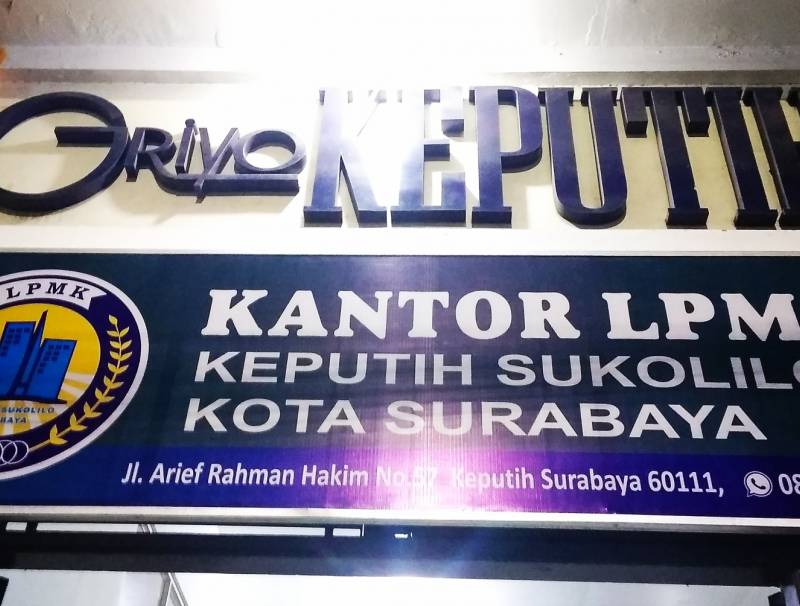 WAJAH BARU KANTOR LPMK KEPUTIH DAN FASILITAS PENUNJANGNYA